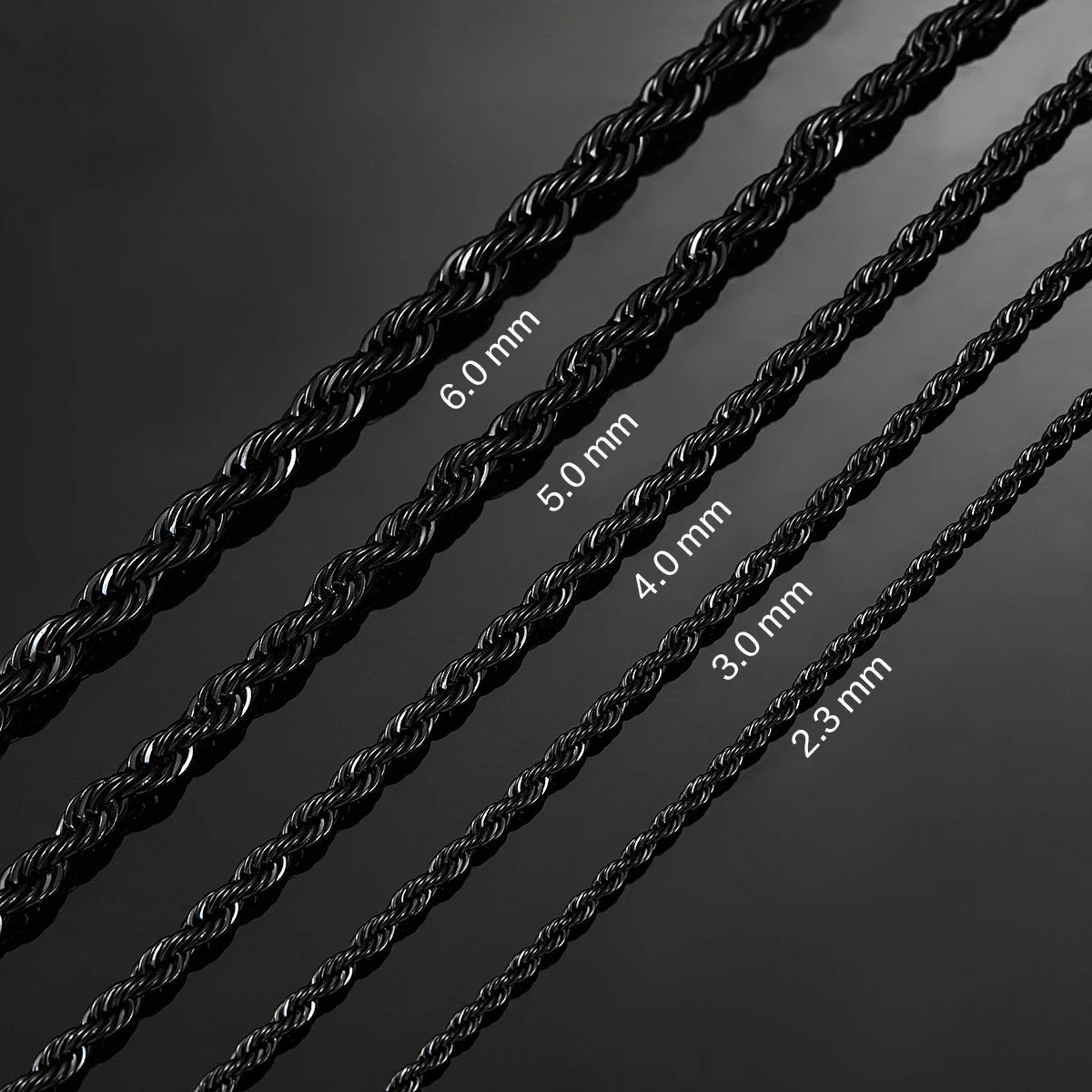 Twisted Rope Chain