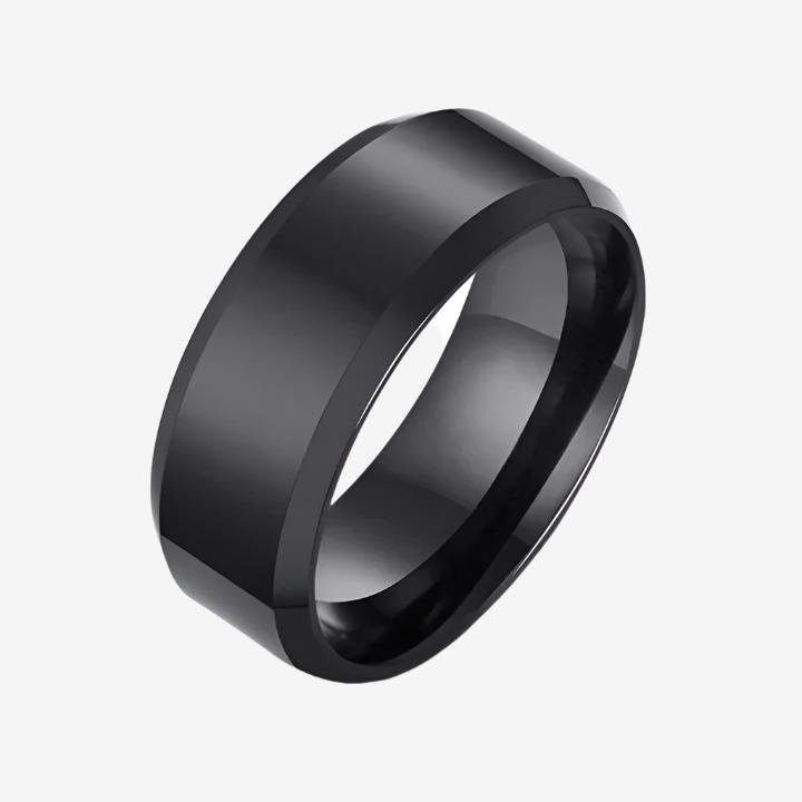 Polished Beveled Ring